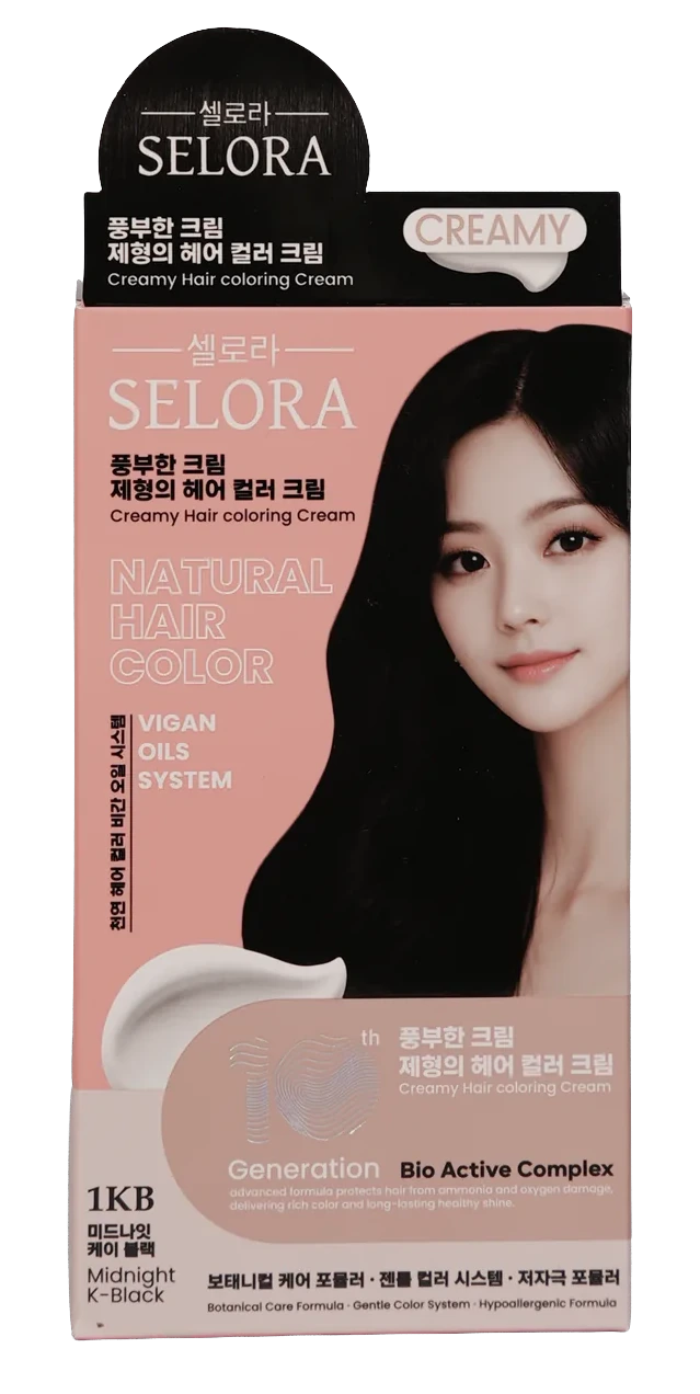 SELORA 1KB Midnight K-Black — front