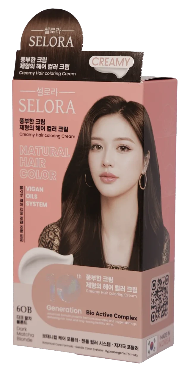 SELORA 6OB Dark Matcha Blonde — angled view