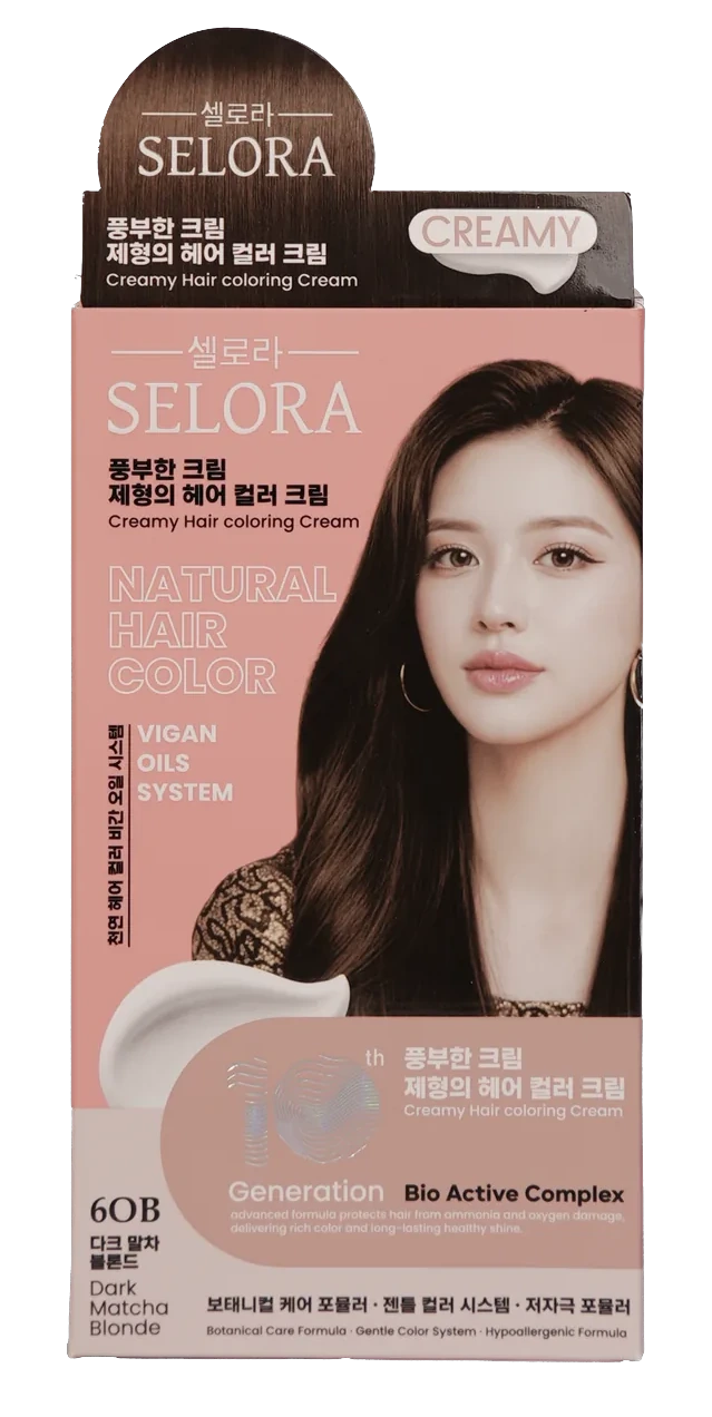 SELORA 6OB Dark Matcha Blonde — front