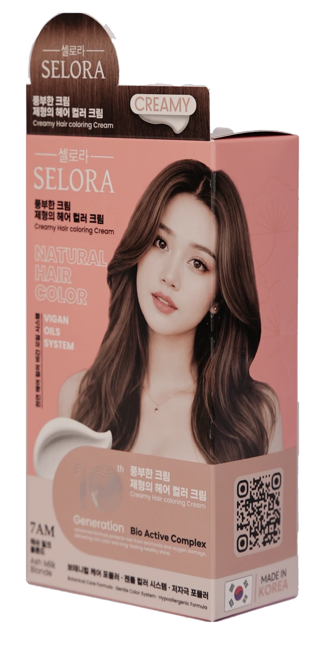 SELORA 7AM Ash Milk Blonde — angled view
