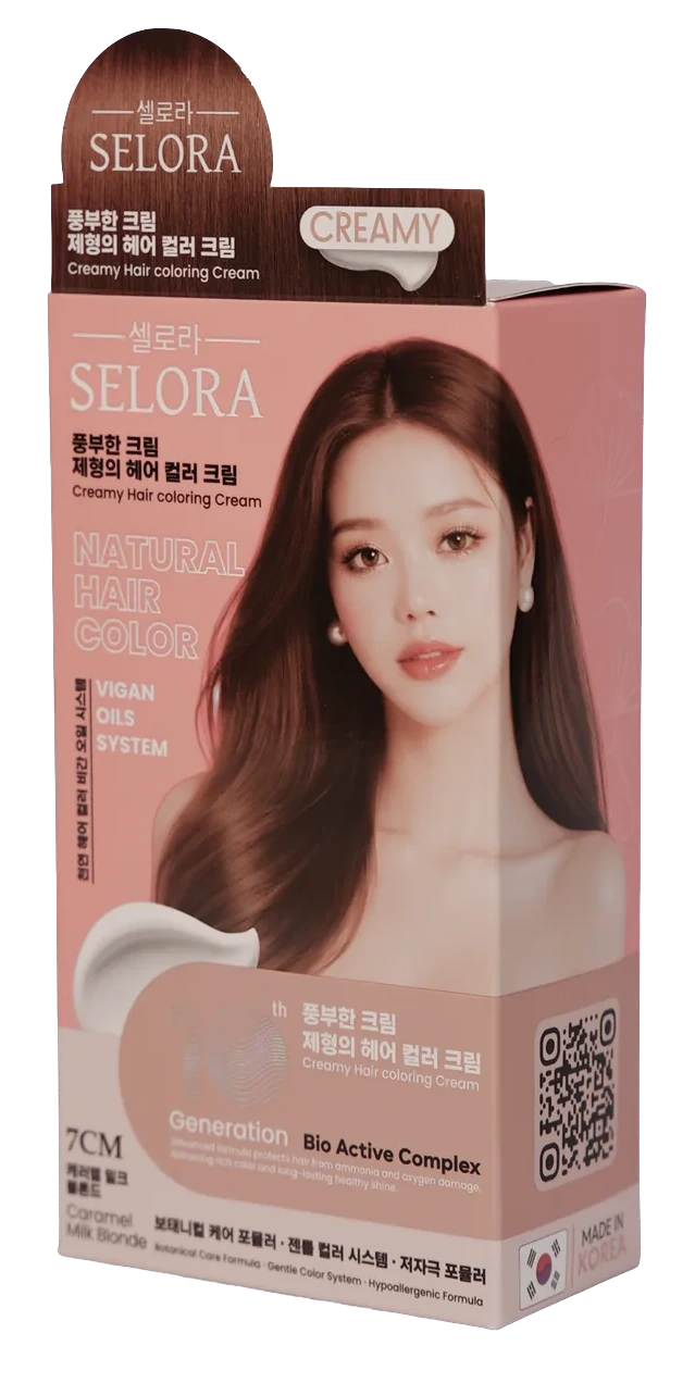 SELORA 7CM Caramel Milk Blonde — angled view