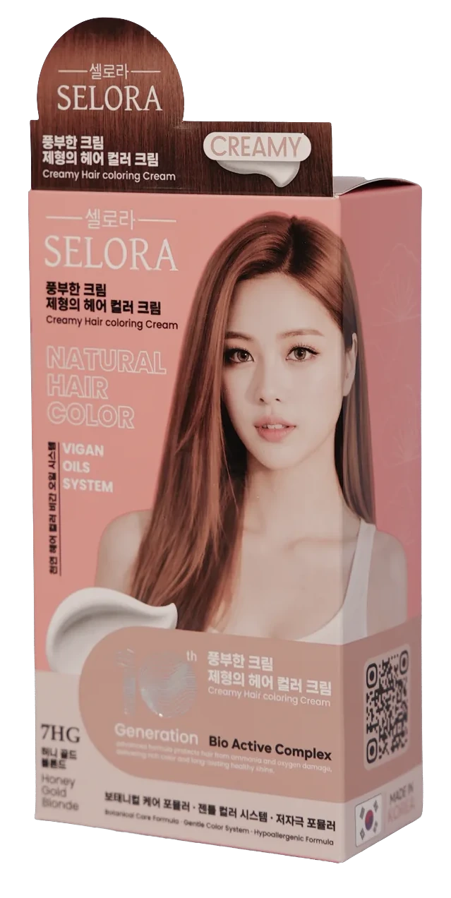 SELORA 7HG Honey Gold Blonde — angled view