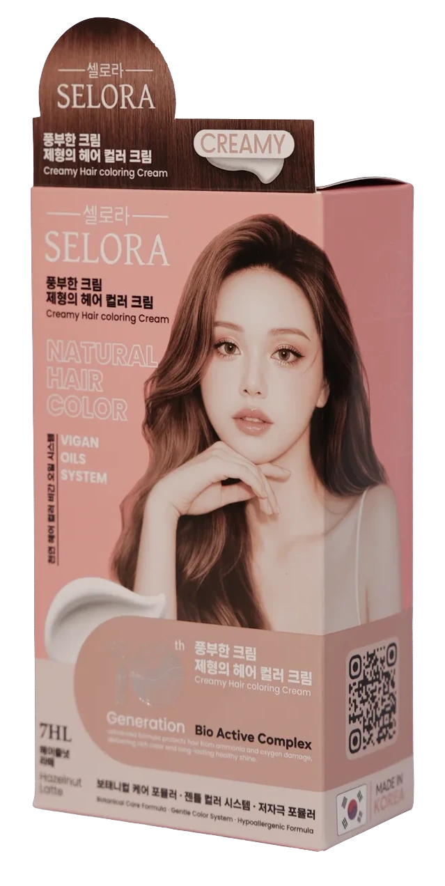 SELORA 7HL Hazelnut Latte — angled view