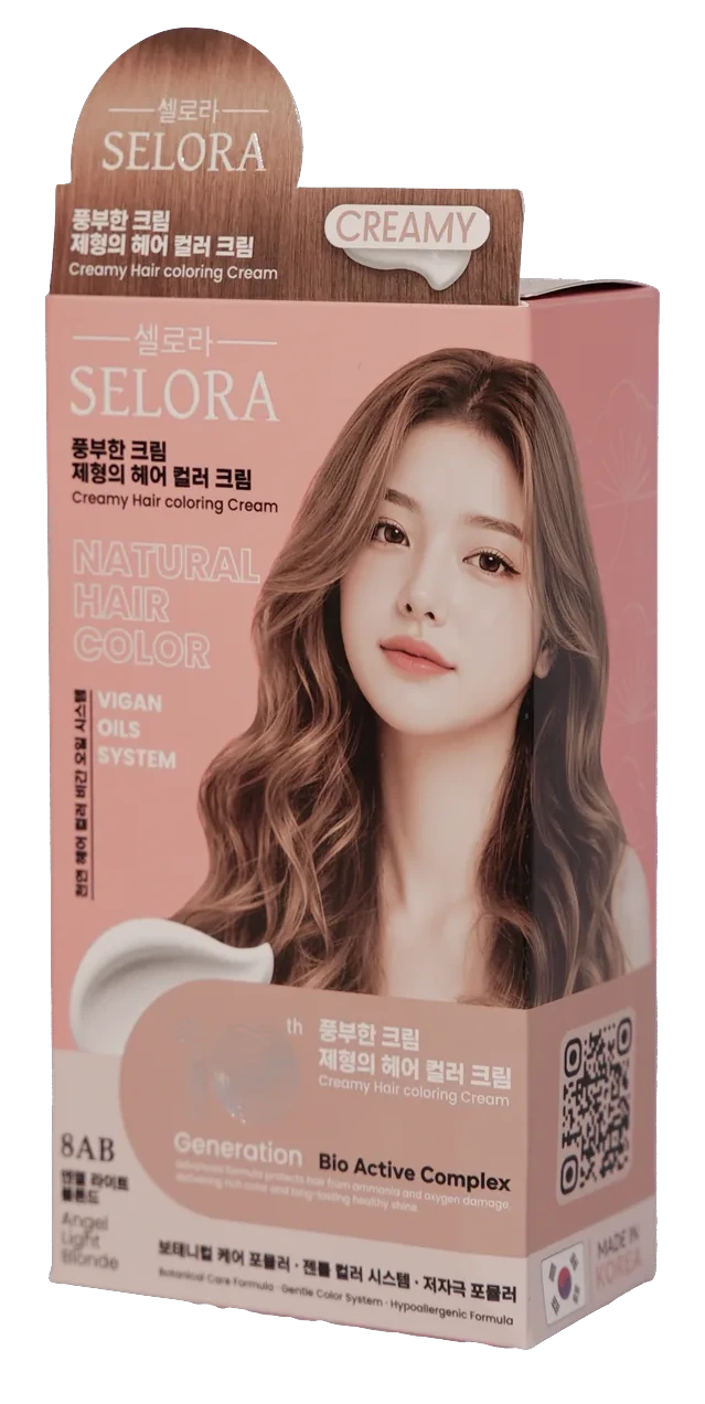 SELORA 8AB Angel Light Blonde — angled view