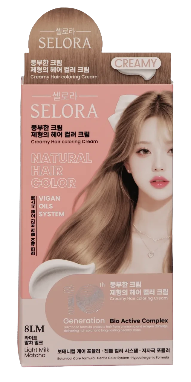 SELORA 8LM Light Milk Matcha — front