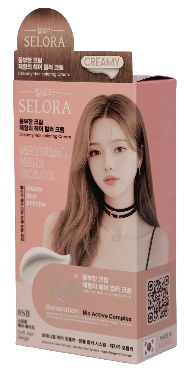 SELORA 8SB Soft Ash Beige — angled view