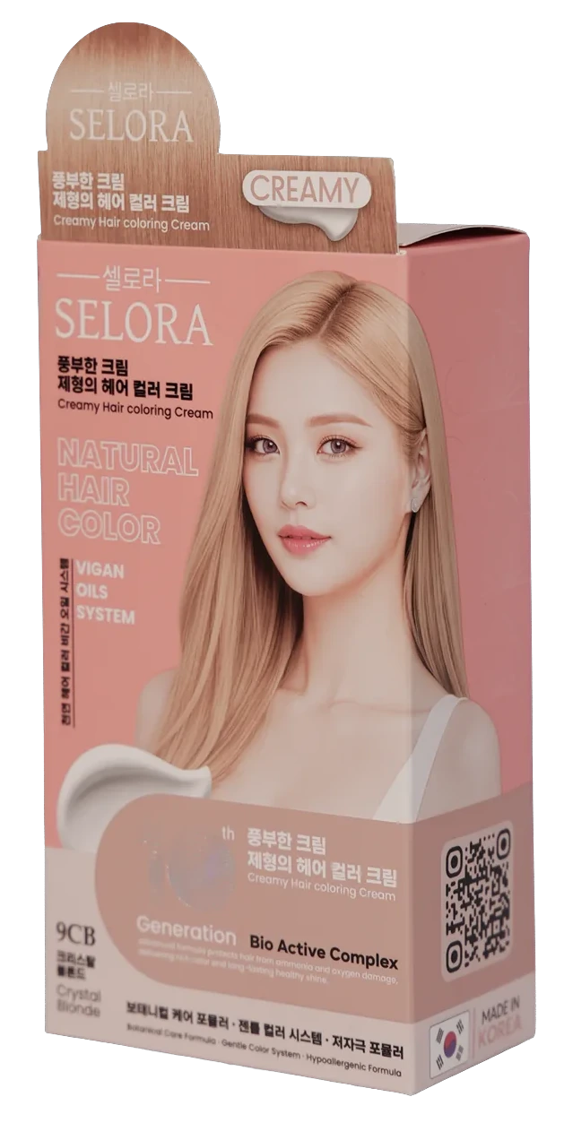 SELORA 9CB Crystal Blonde — angled view