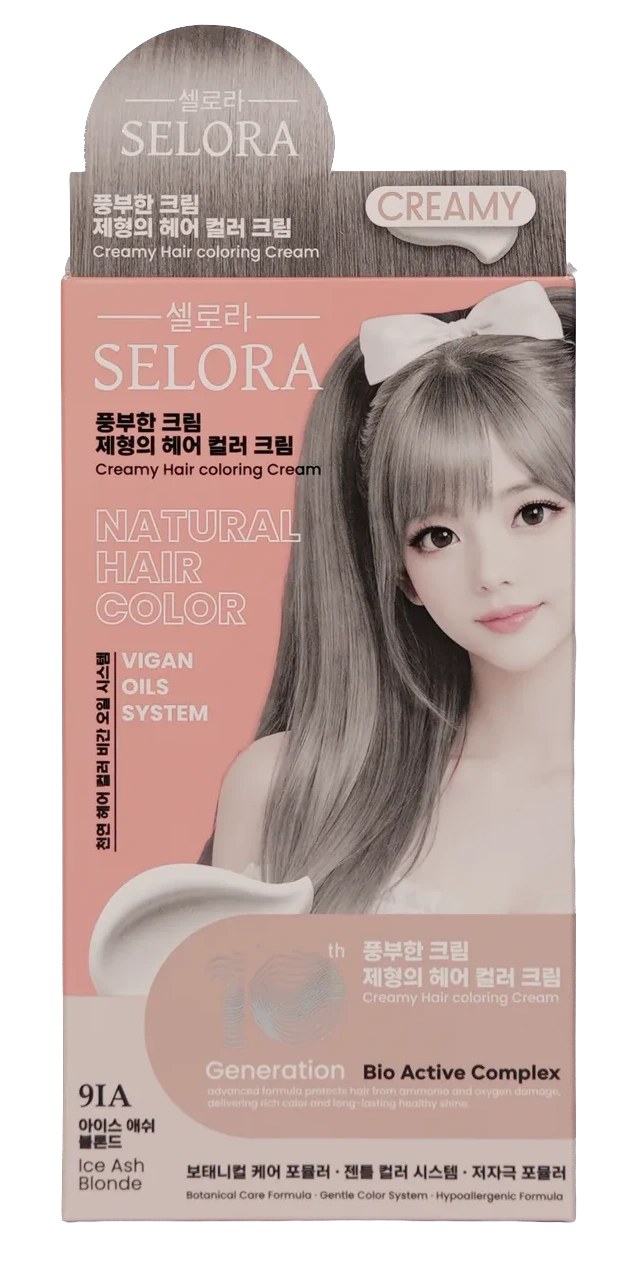 SELORA 9IA Ice Ash Blonde — front