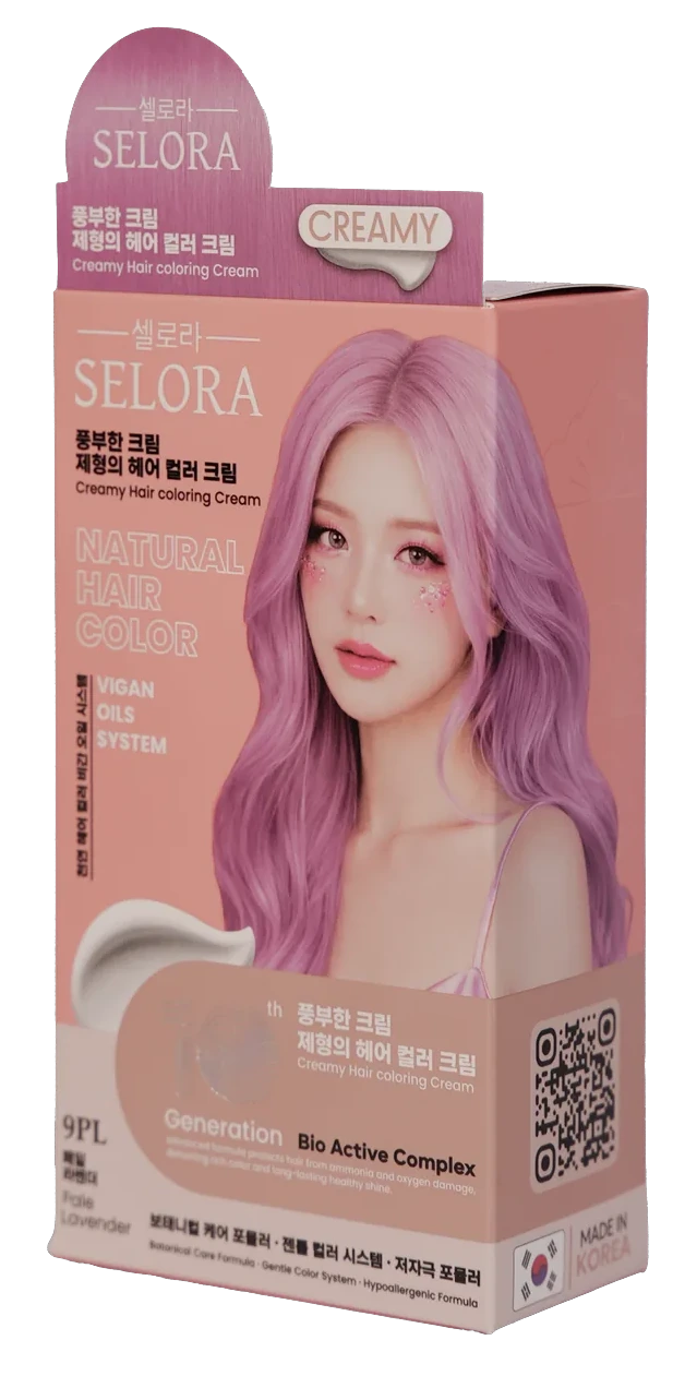 SELORA 9PL Pale Lavender — angled view